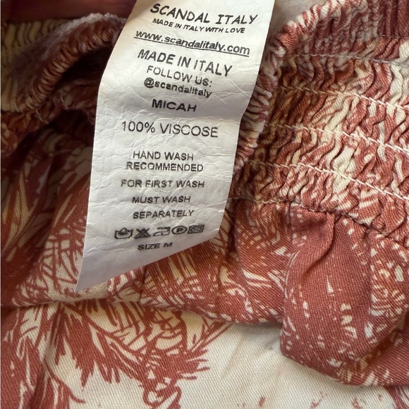 Scandal Italy Micah Wide Leg Pants - Picture 7 of 8